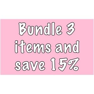 Save 15% when you bundle